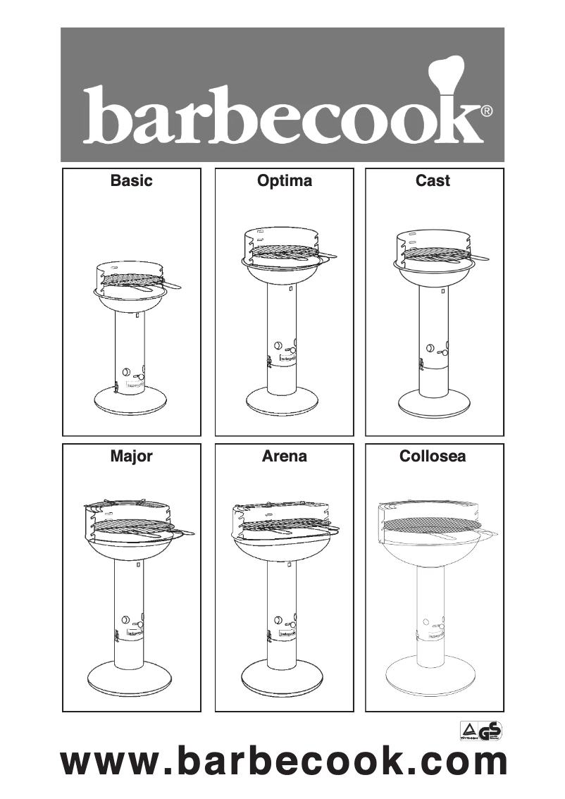 Página 1 del manual Manual de usuario Barbecook Collosea Inox