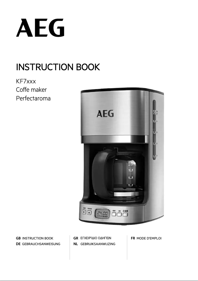 Imagen de la primera página del manual del dispositivo KF7600