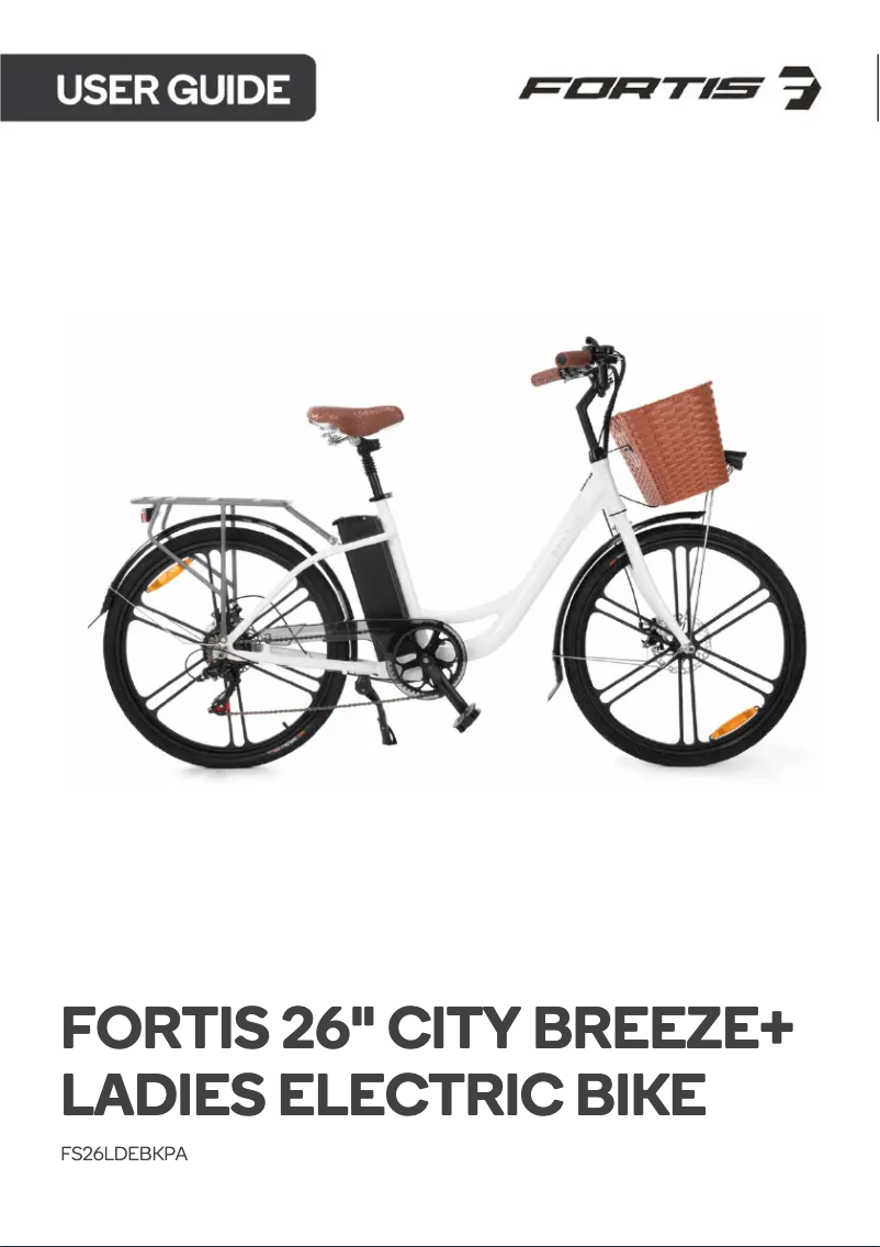 Image de la première page du manuel de l'appareil FS26LDEBKPA