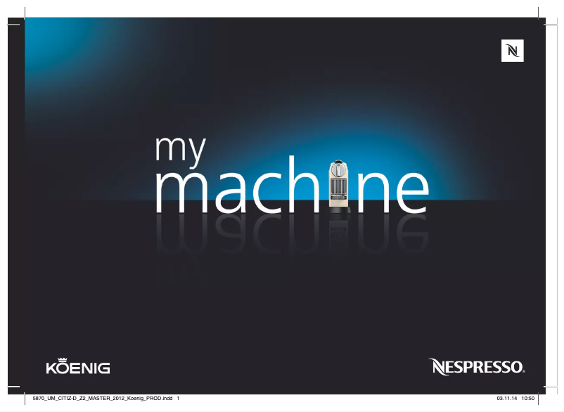 Page 1 de la notice Manuel utilisateur Koenig K 175