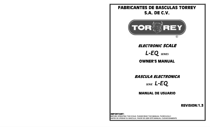 Image de la première page du manuel de l'appareil L-EQ-10/20