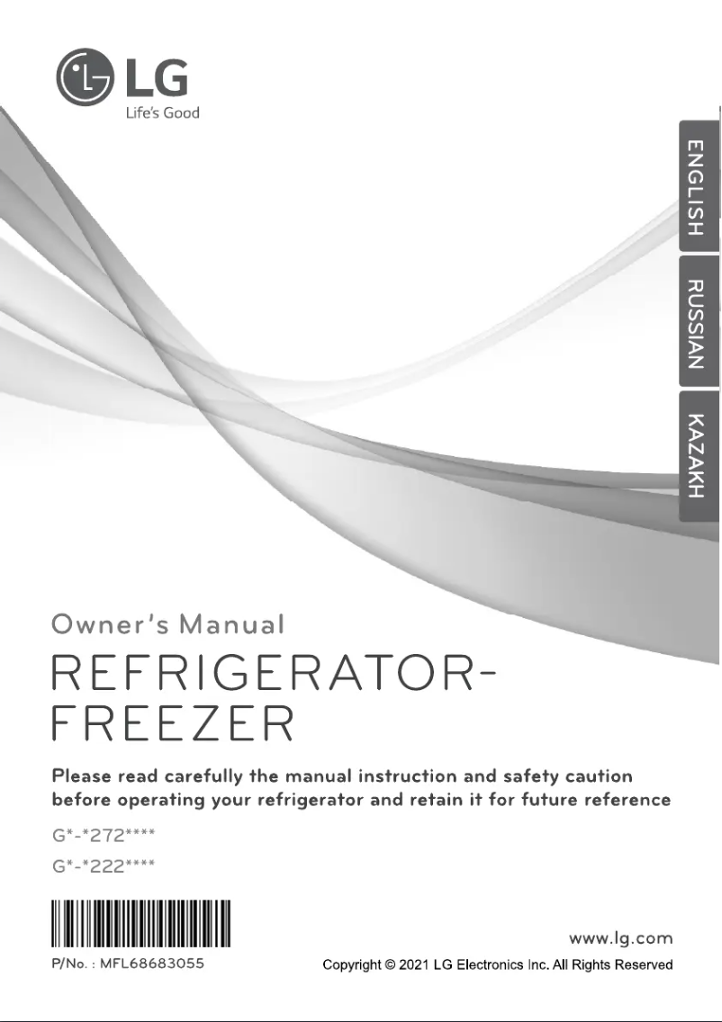 Page 1 de la notice Manuel utilisateur LG GN-C222SMCB