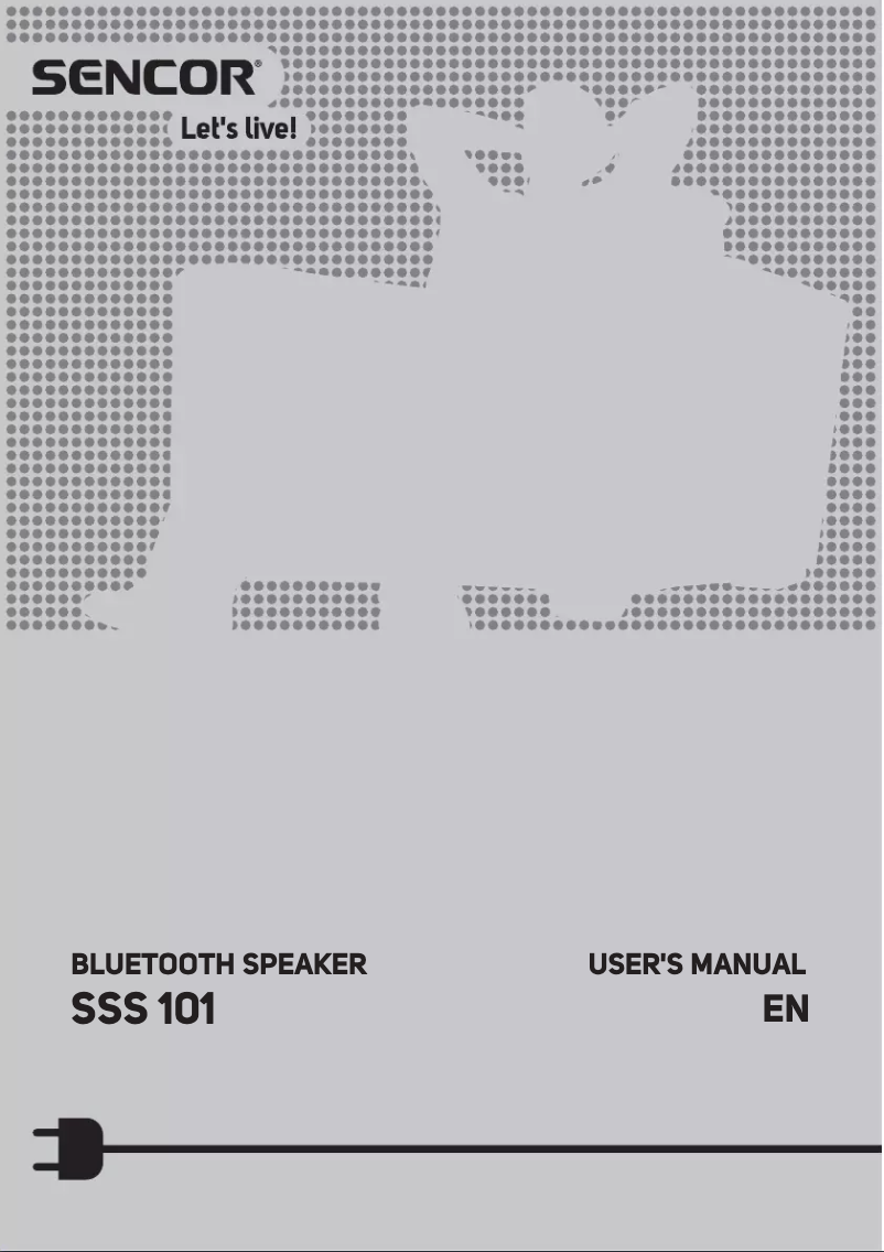 Image de la première page du manuel de l'appareil SSS 101