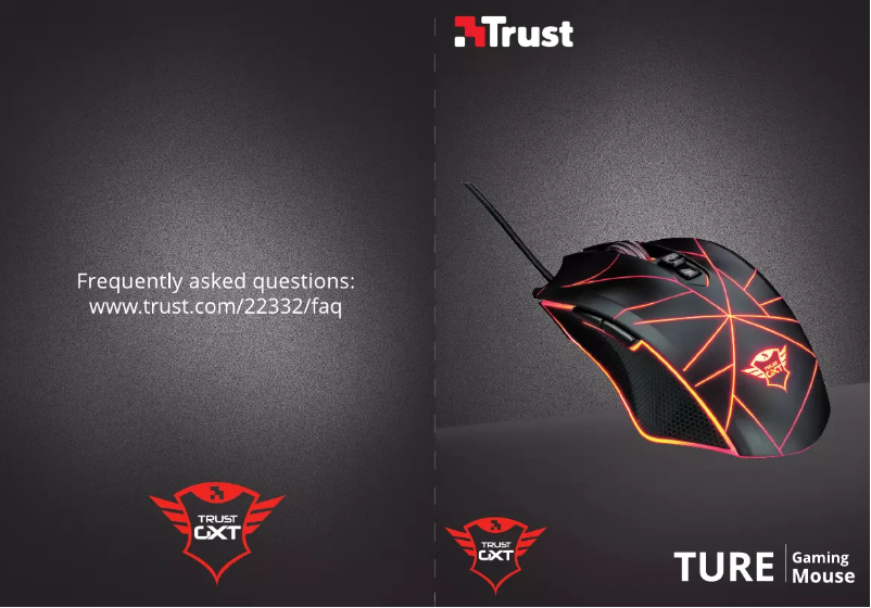 Page 1 de la notice Manuel utilisateur Trust Ture GXT 160