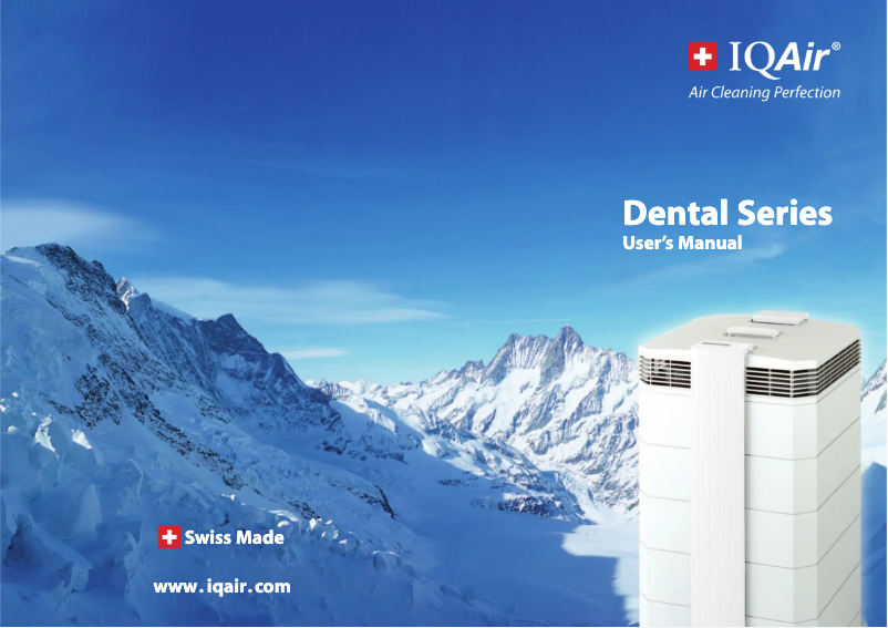 Image de la première page du manuel de l'appareil Dental Series