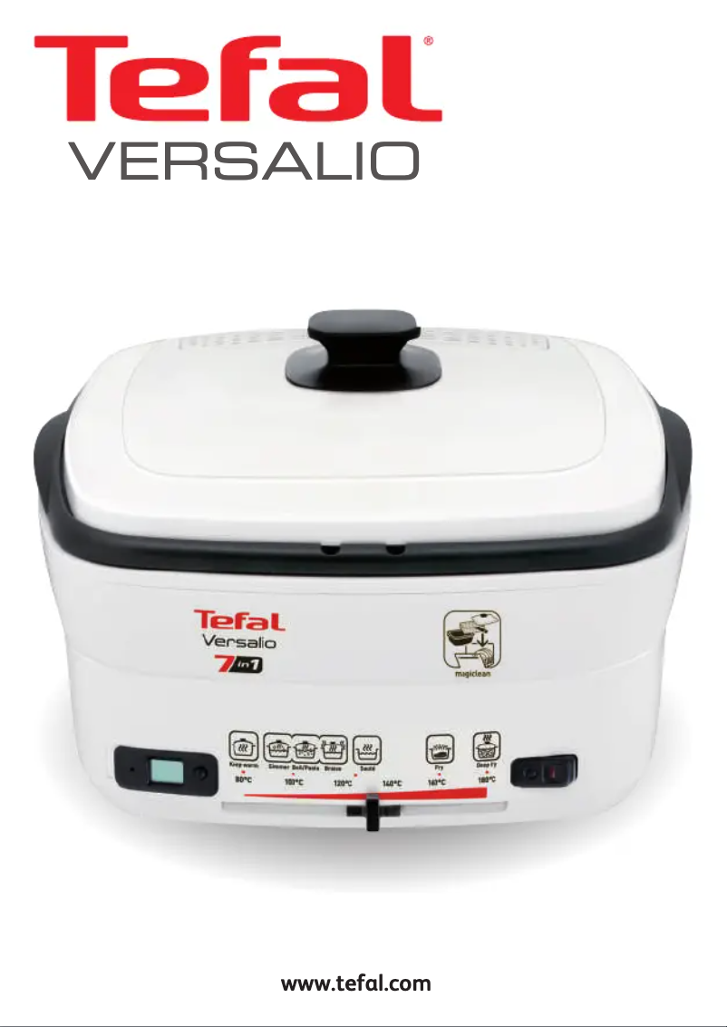 Page n°1 - Manuel utilisateur Tefal Versalio Deluxe FR4918
