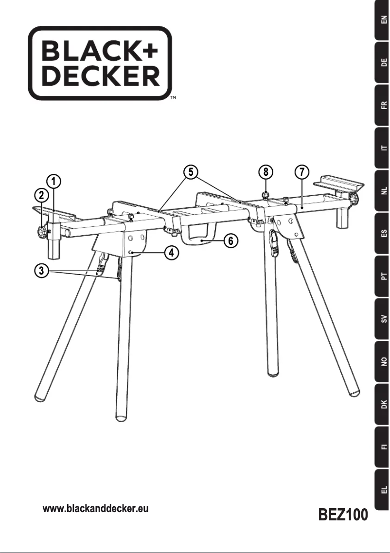 Image de la première page du manuel de l'appareil BEZ100
