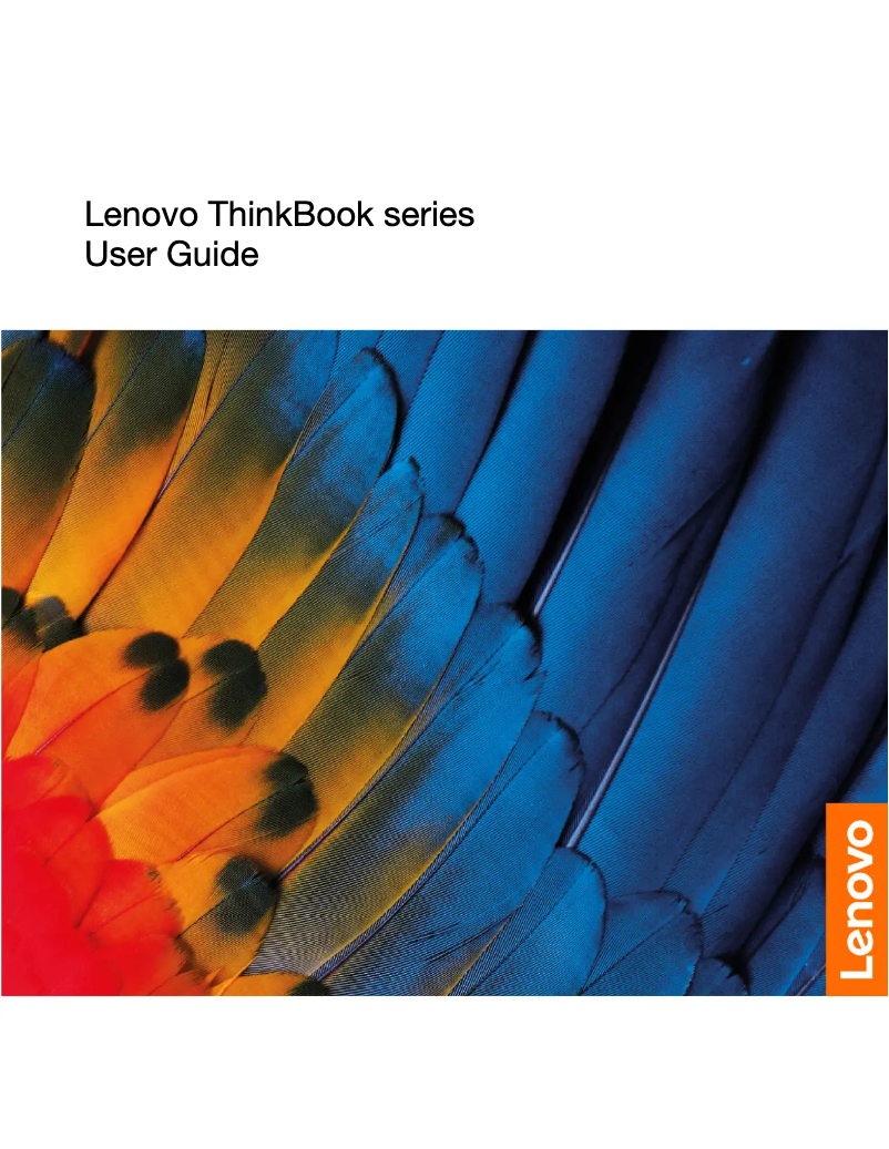 Page n°1 - Manuel utilisateur Lenovo ThinkBook 15p G2