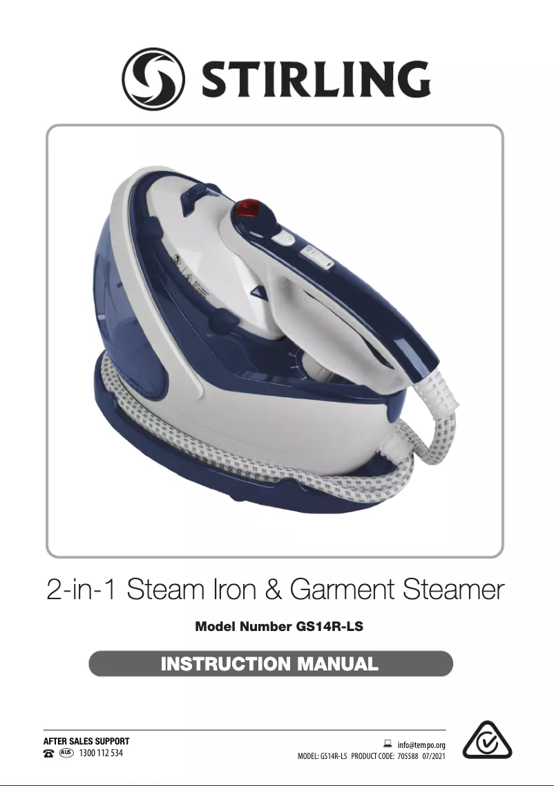 Image de la première page du manuel de l'appareil GS14R-LS