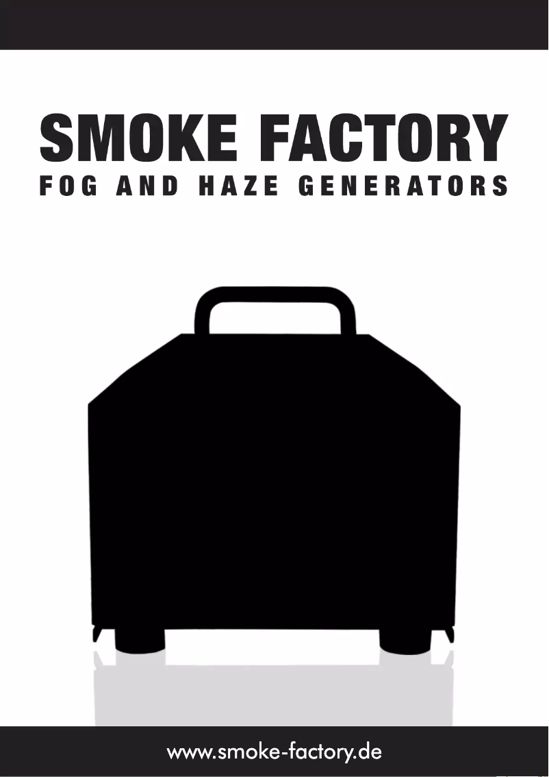 Page 1 de la notice Manuel utilisateur Smoke Factory Spock