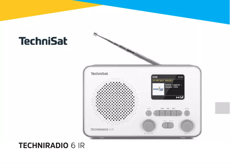 Page n°1 - Manuel utilisateur TechniSat TechniRadio 6 IR