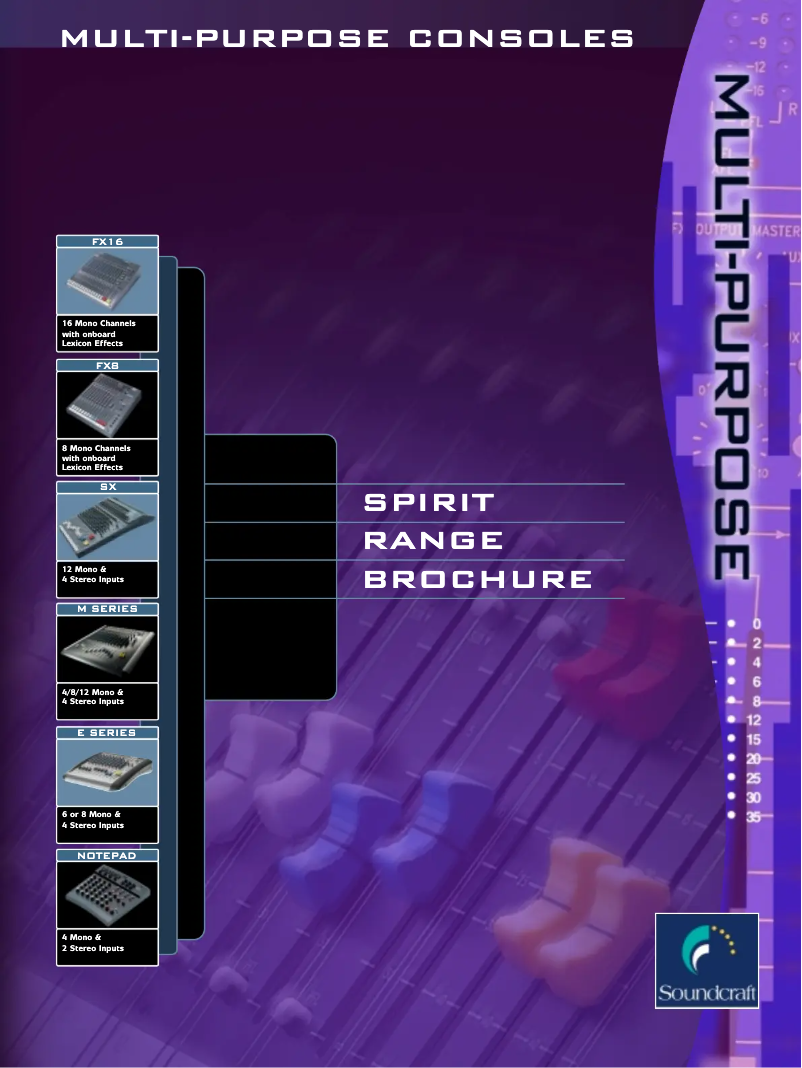 Image de la première page du manuel de l'appareil Spirit Folio SX