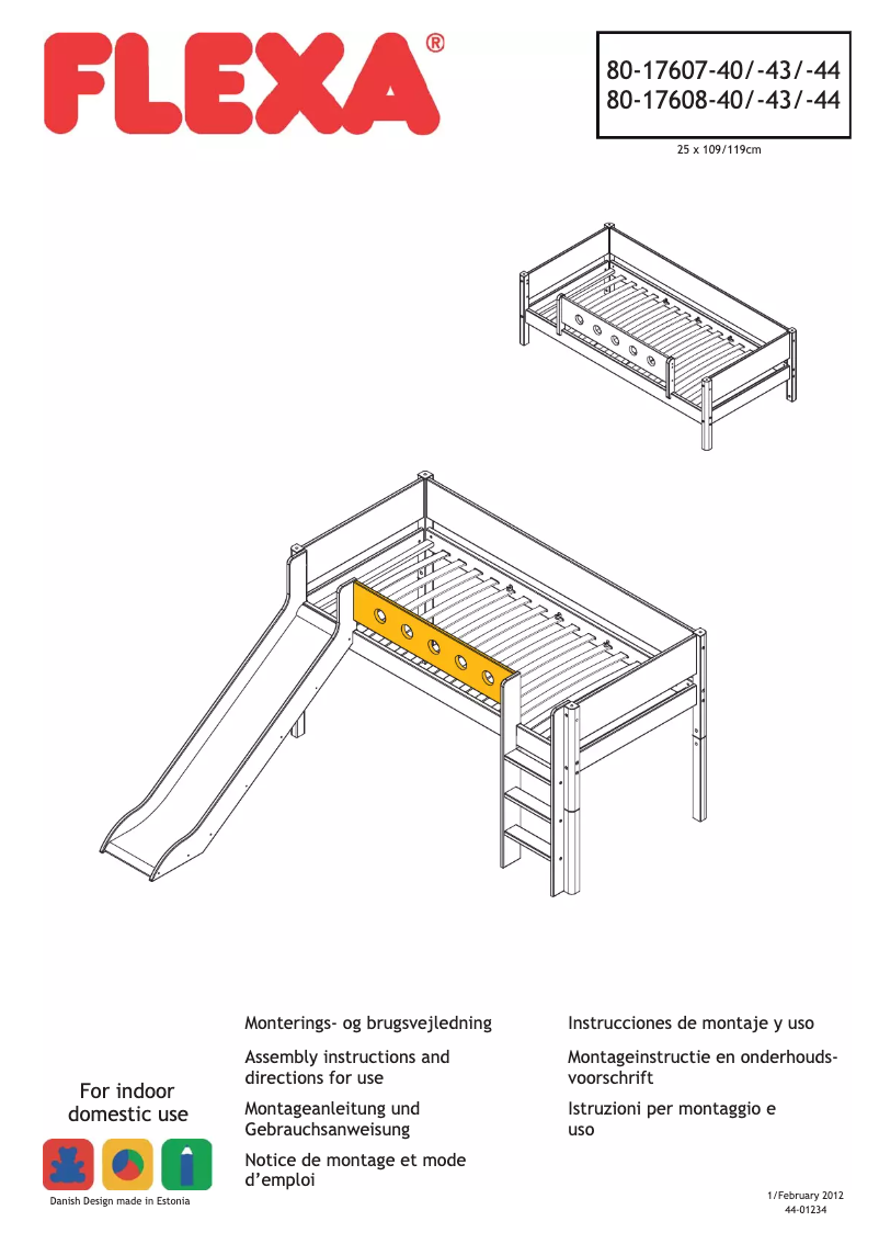 Page 1 de la notice Manuel utilisateur Flexa 80-17313-40