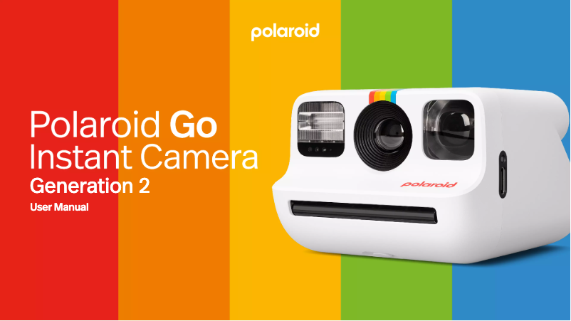 Page 1 de la notice Manuel utilisateur Polaroid Go 2