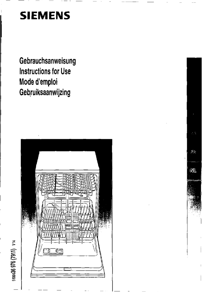 Page 1 de la notice Manuel utilisateur Siemens SE64560