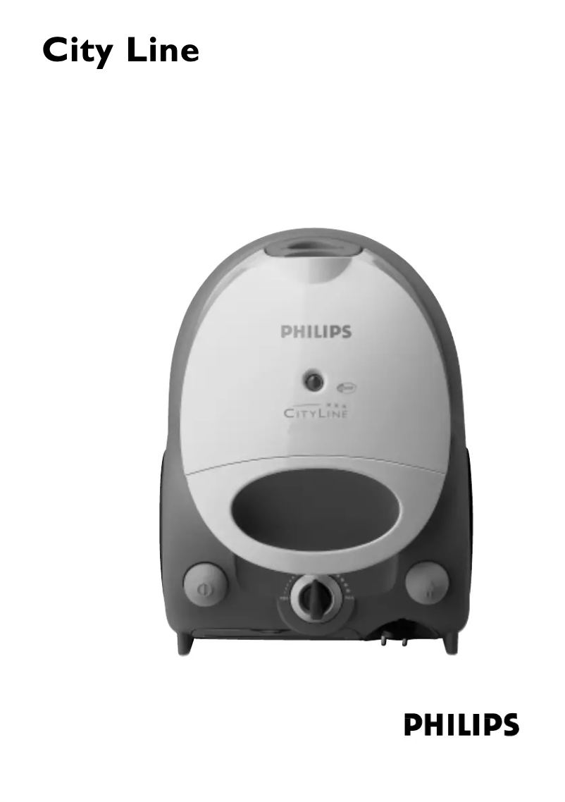 Page n°1 - Manuel utilisateur Philips City Line FC8430