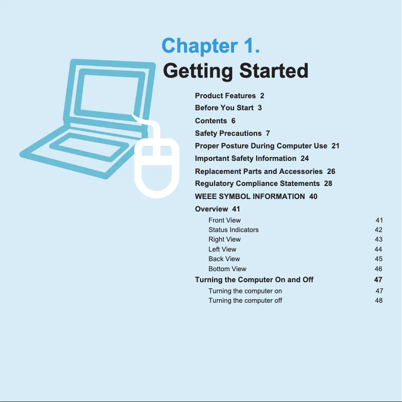 Image de la première page du manuel de l'appareil NP-R522E