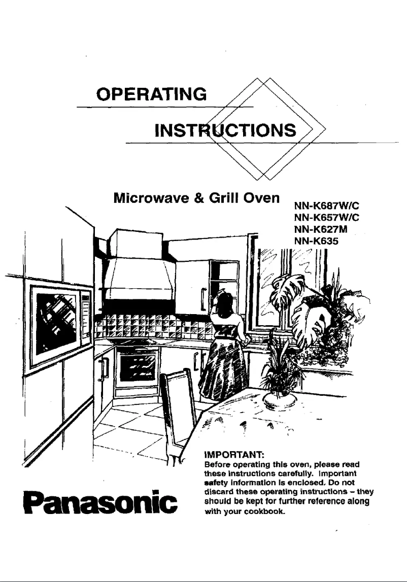 Image de la première page du manuel de l'appareil NN-K635