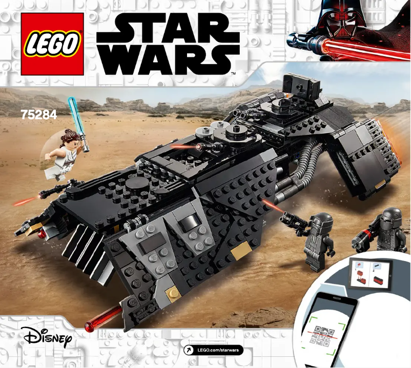 Page 1 de la notice Manuel utilisateur Lego Star Wars 75284