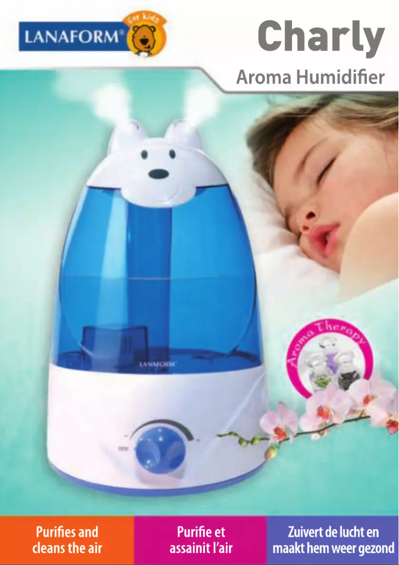 Page 1 de la notice Manuel utilisateur Lanaform Charly