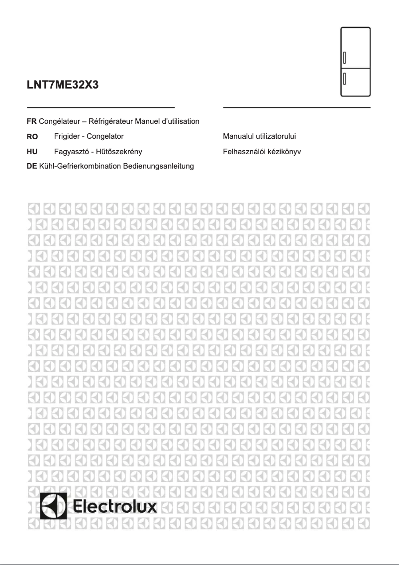 Image de la première page du manuel de l'appareil LNT7ME32X3