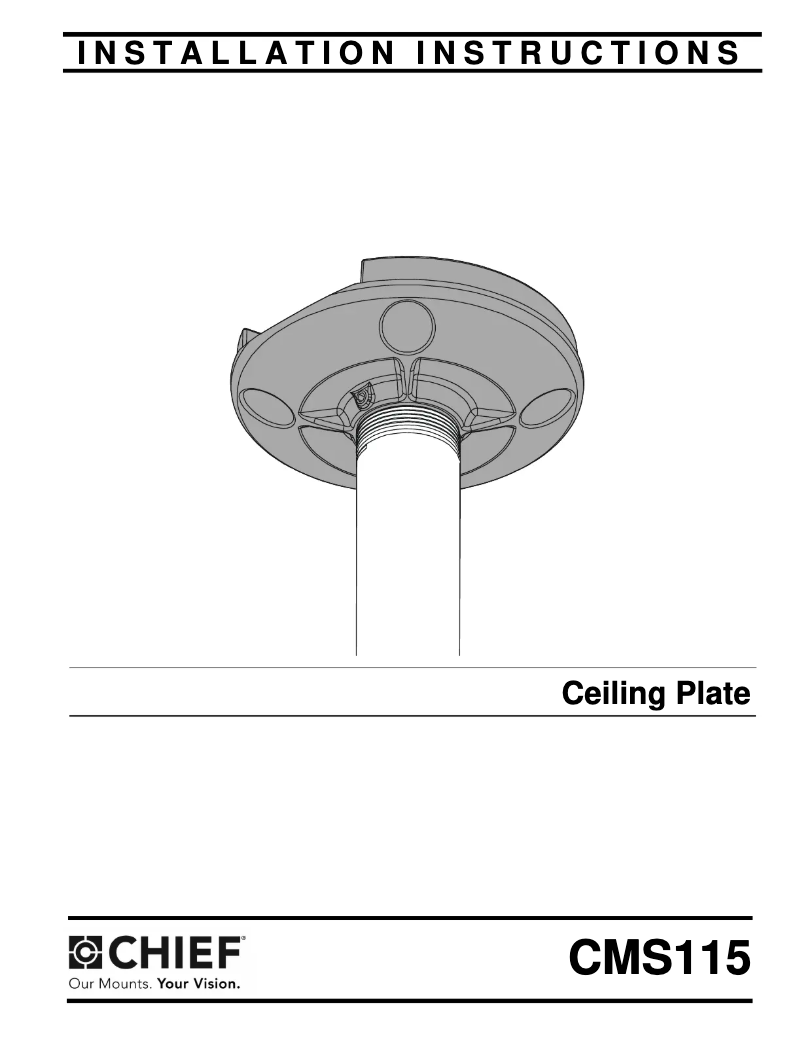 Image de la première page du manuel de l'appareil CMS115