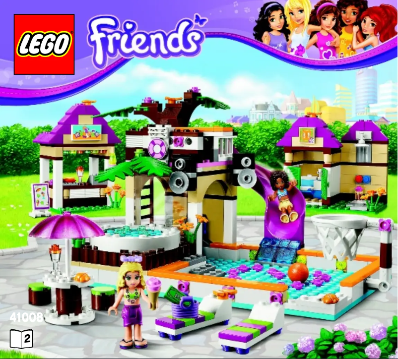 Página 1 del manual Manual de usuario Lego Friends 41008