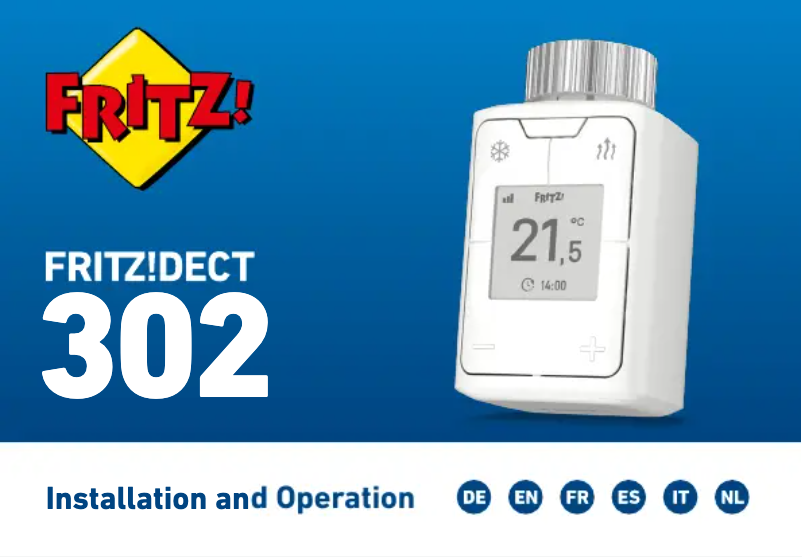 Image de la première page du manuel de l'appareil FRITZ!DECT 302