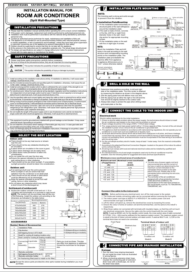 Página 1 del manual Manual de usuario Midea Oasis MSOH