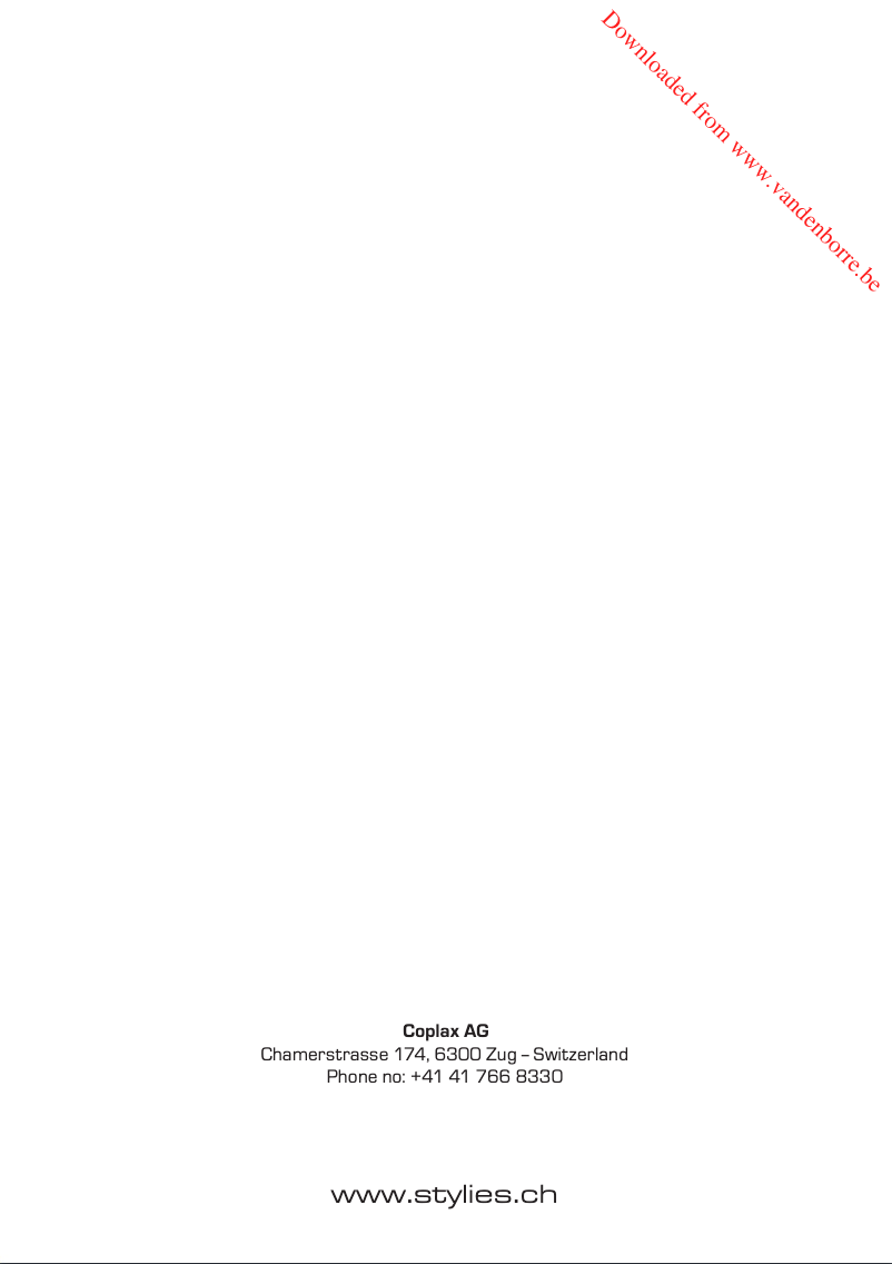 Image de la première page du manuel de l'appareil TAURUS