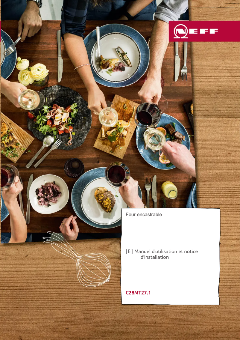 Page 1 de la notice Manuel utilisateur Neff C28MT27N1