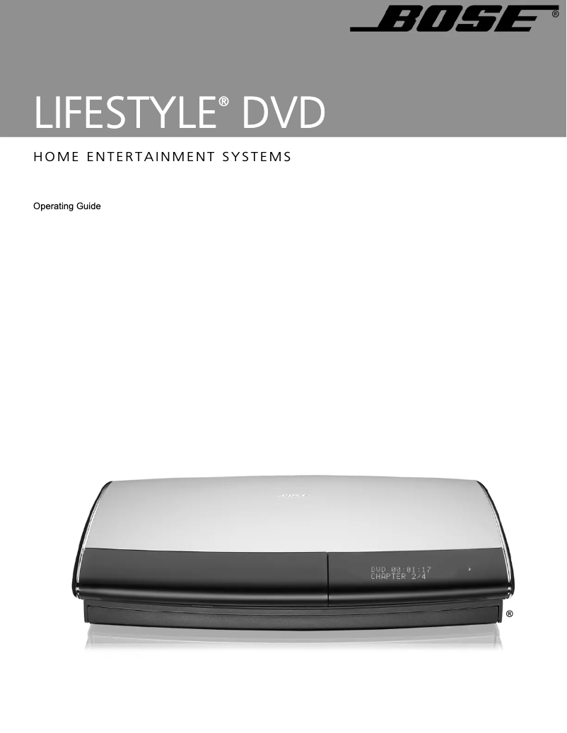 Imagen de la primera página del manual del dispositivo Lifestyle 18 series III