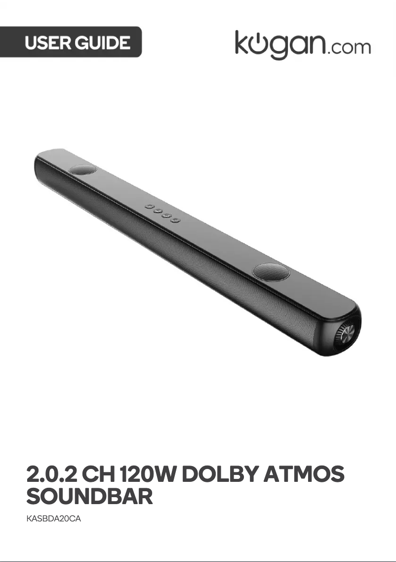 Image de la première page du manuel de l'appareil KASBDA20CA
