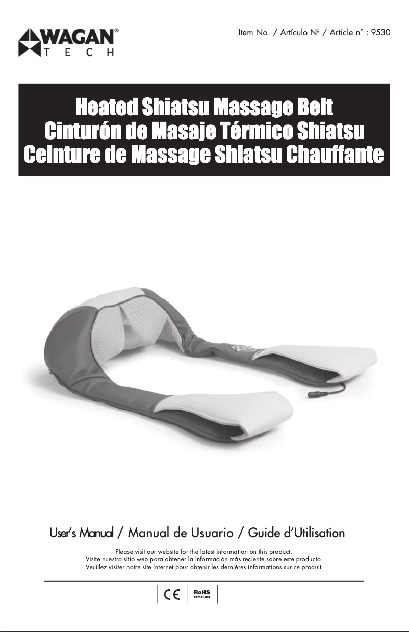 Image de la première page du manuel de l'appareil 9530