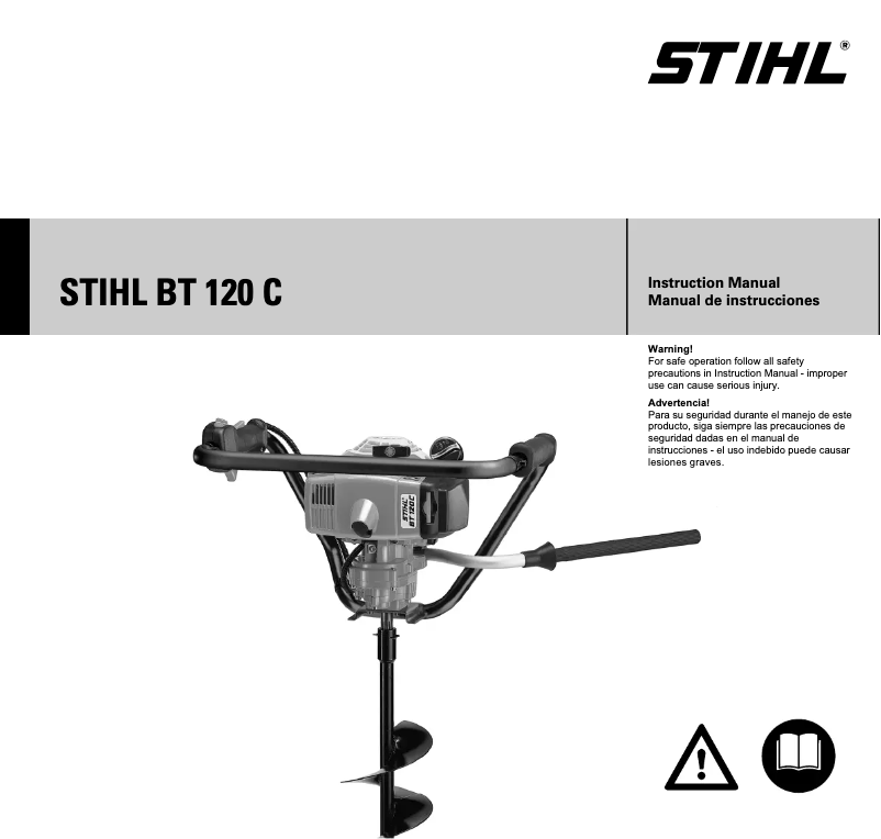Page n°1 - Manuel utilisateur Stihl BT 120