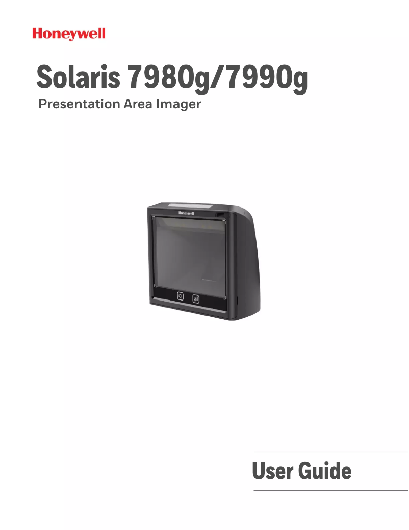 Page 1 de la notice Manuel utilisateur Honeywell Solaris 7990g