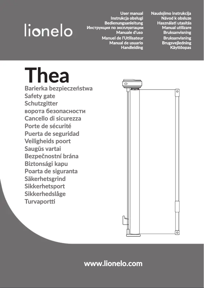 Image de la première page du manuel de l'appareil Thea