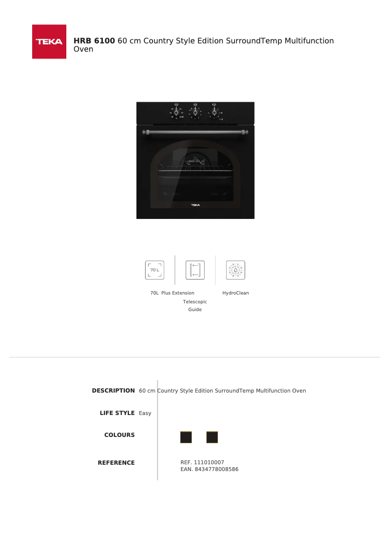 Image de la première page du manuel de l'appareil HRB 6100 ATS