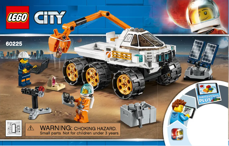 Page 1 de la notice Manuel utilisateur Lego City 60225