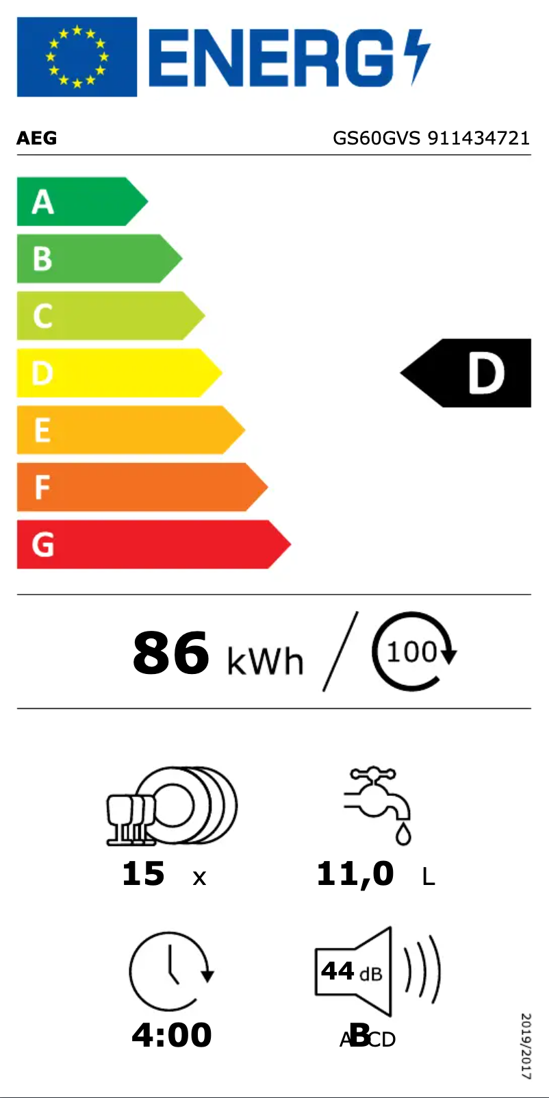 Image de la première page du manuel de l'appareil GS60GVS
