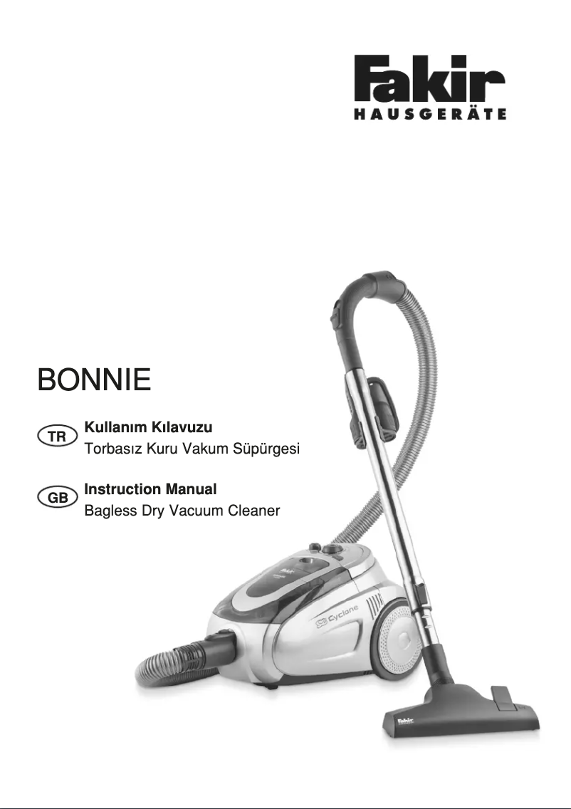 Página 1 del manual Manual de usuario Fakir Bonnie