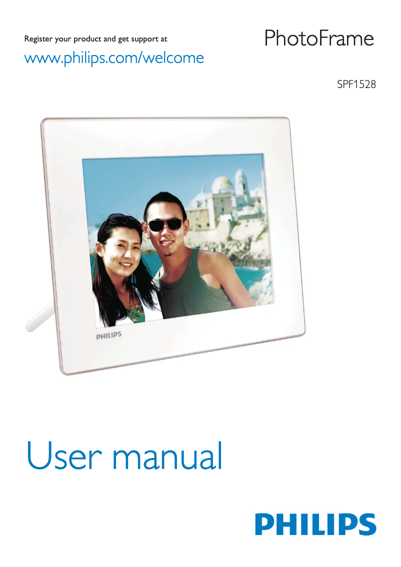 Imagen de la primera página del manual del dispositivo SPF1528