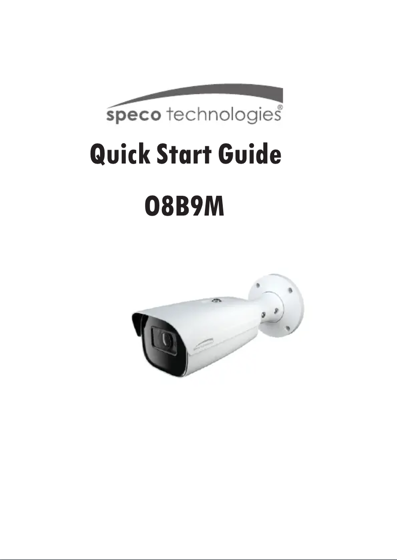 Image de la première page du manuel de l'appareil O8B9M