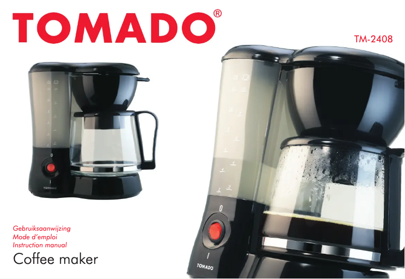 Image de la première page du manuel de l'appareil TM-2408