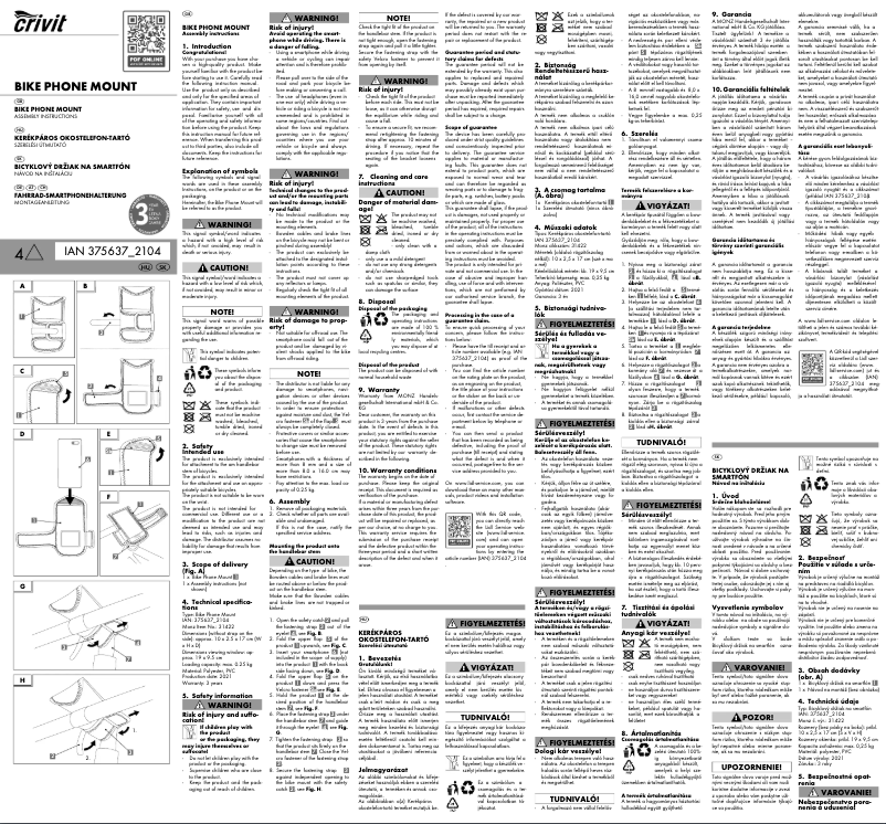 Image de la première page du manuel de l'appareil IAN 375637