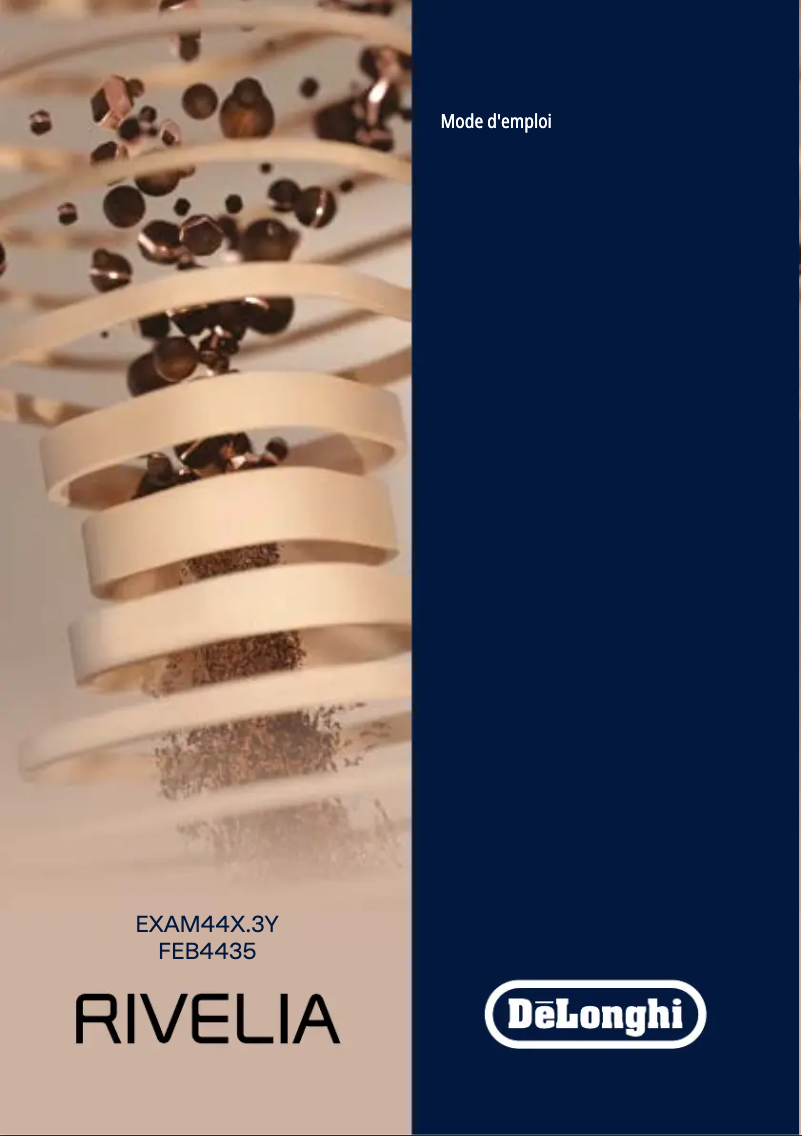 Page n°1 - Manuel utilisateur DeLonghi Rivelia EXAM440.35.W