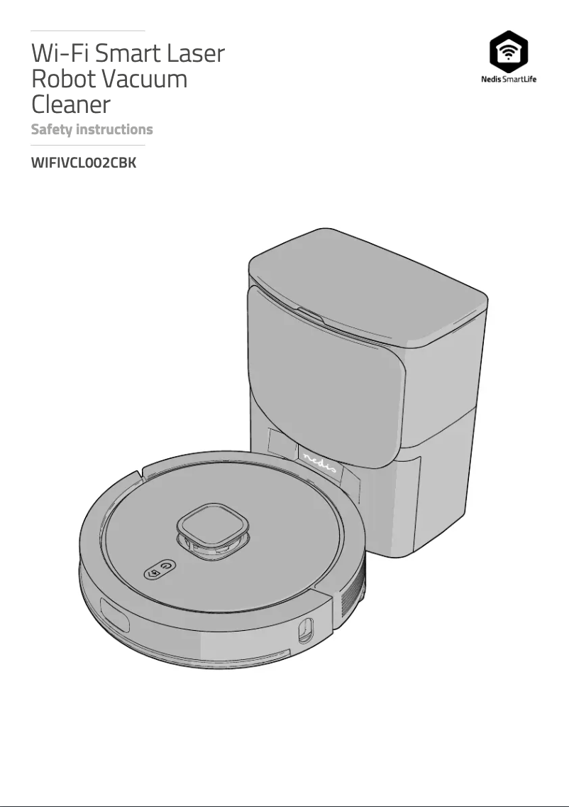 Page n°1 - Manuel utilisateur Nedis WIFIVCL002CBK