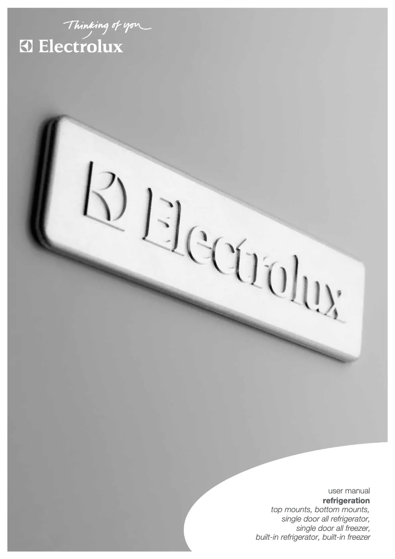 Page 1 de la notice Manuel utilisateur Electrolux ETM4407