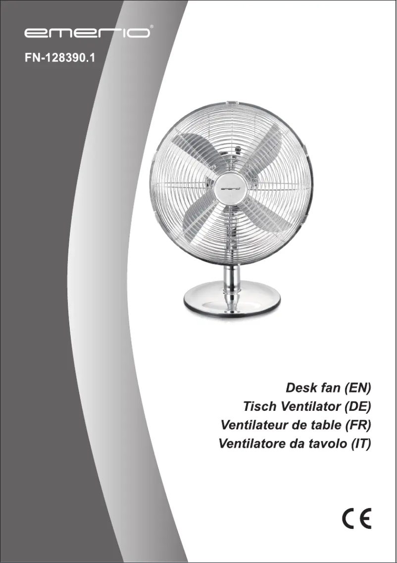 Image de la première page du manuel de l'appareil FN-128390.1