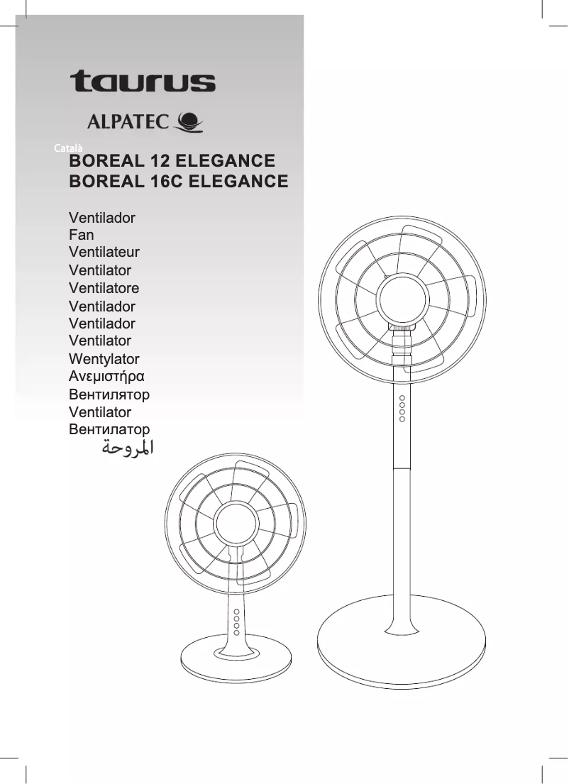 Page n°1 - Manuel utilisateur Taurus Boreal 12 Elegance